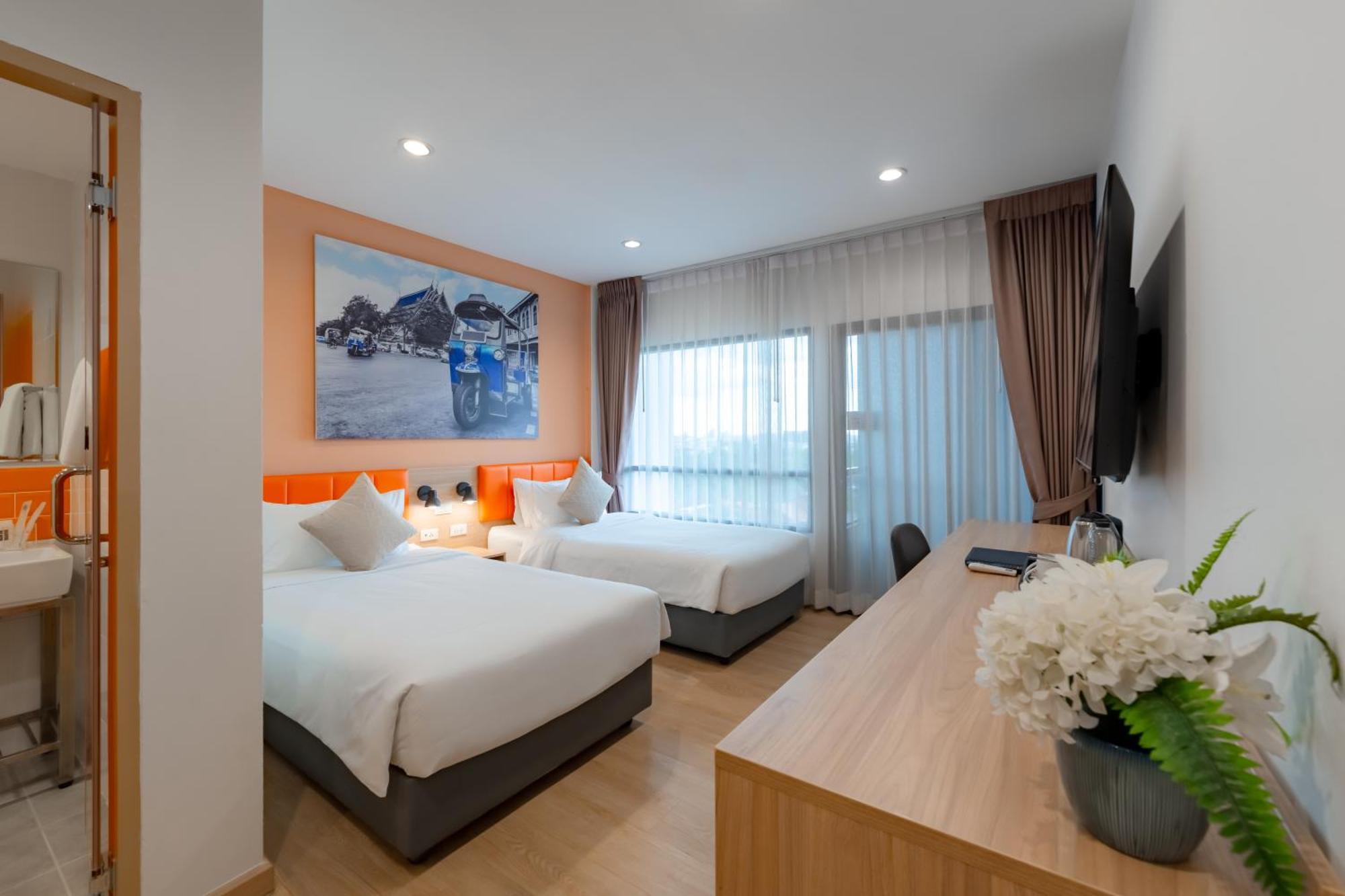 Moji Don Mueang Airport Hotel - Bangkok Exteriér fotografie