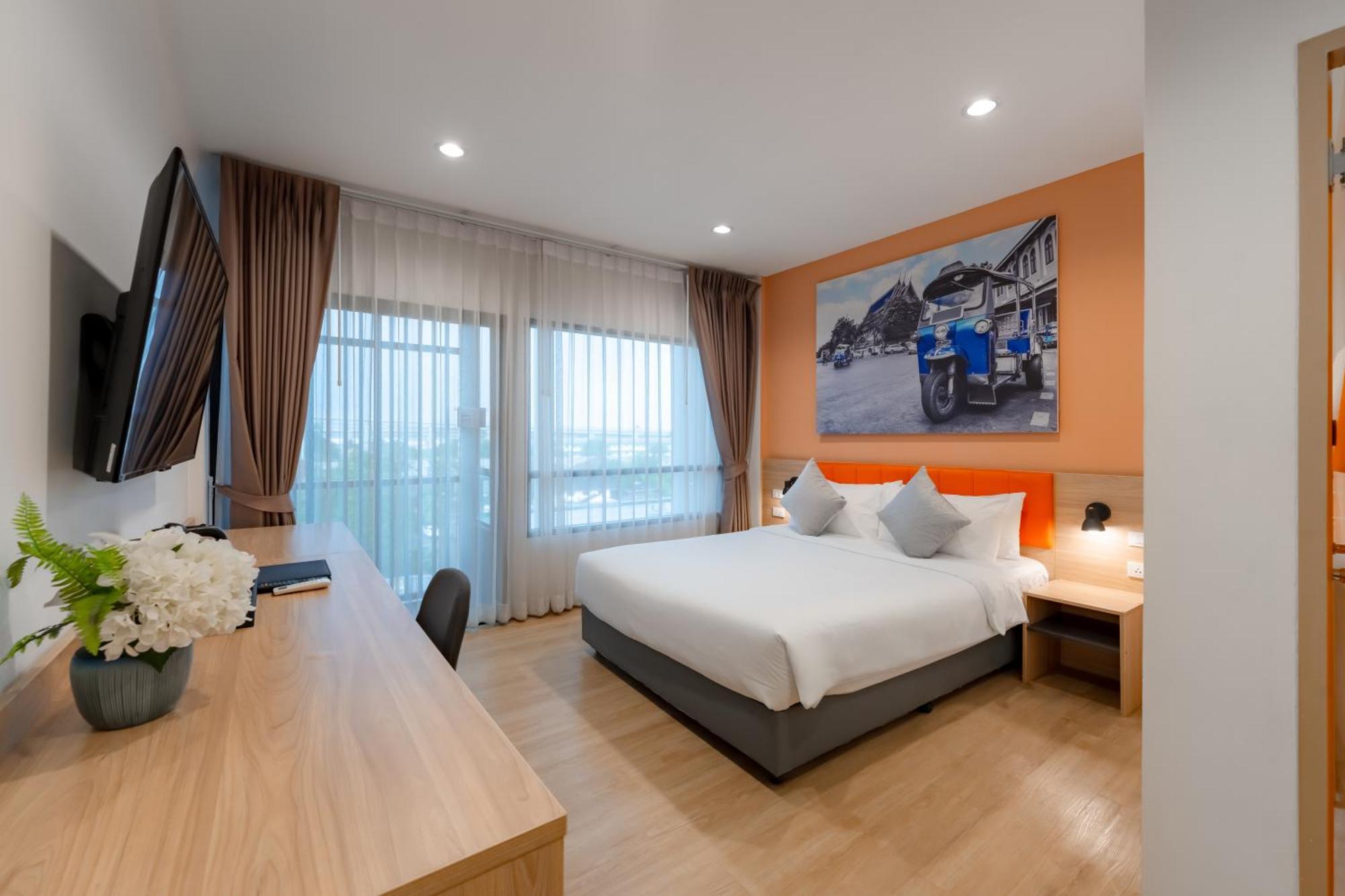 Moji Don Mueang Airport Hotel - Bangkok Exteriér fotografie