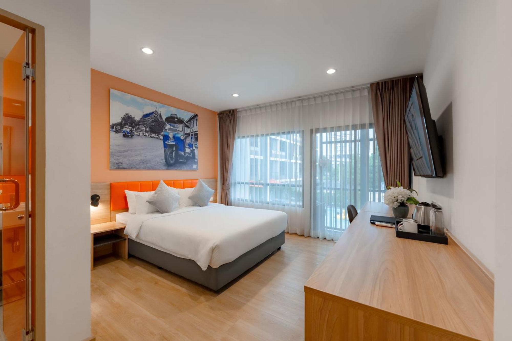 Moji Don Mueang Airport Hotel - Bangkok Exteriér fotografie