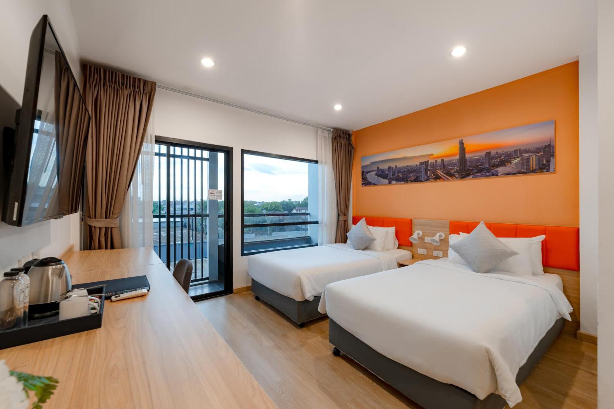 Moji Don Mueang Airport Hotel - Bangkok Exteriér fotografie