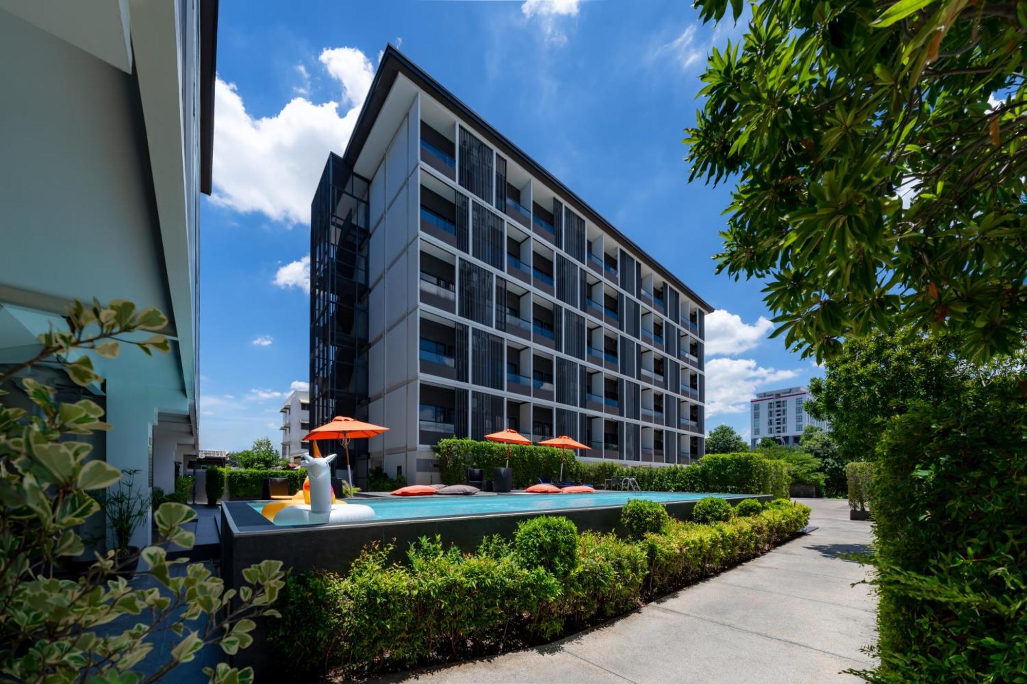 Moji Don Mueang Airport Hotel - Bangkok Exteriér fotografie