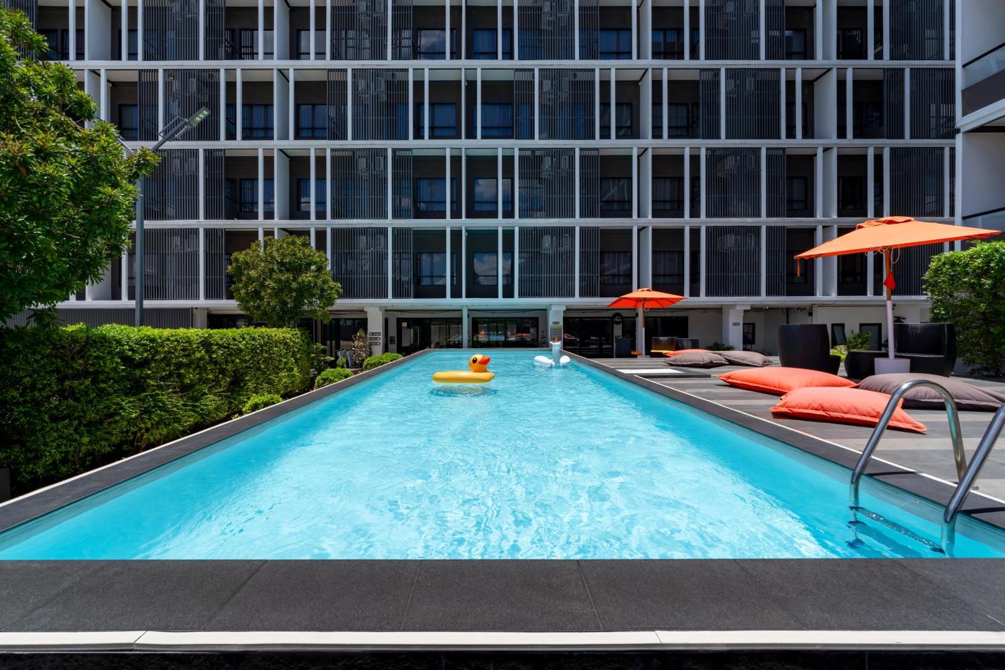 Moji Don Mueang Airport Hotel - Bangkok Exteriér fotografie